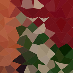 Orange Red Abstract Low Polygon Background