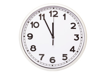 Clock isolated with clipping path