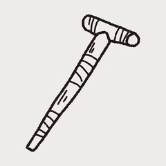 crutch doodle