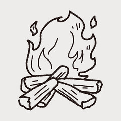 fire doodle
