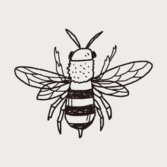 bee doodle