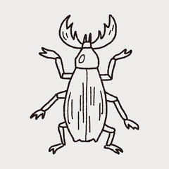beetle doodle
