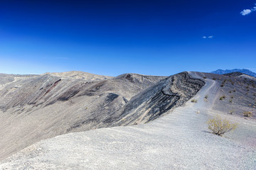 Geological Formations in Ubehebe Volcano in Death Valley Nationa
