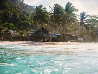  landscape of tropical island