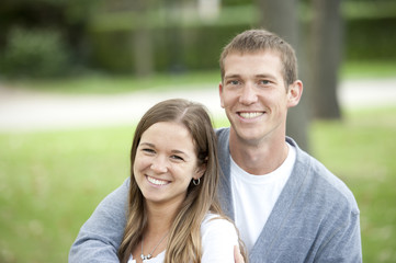 Fototapeta premium Young Happy Couple