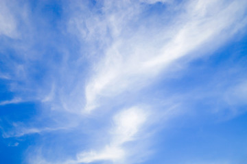 blue sky and cloud texture