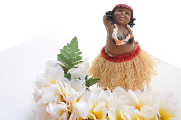 フラダンサーの置物