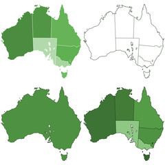 Australia maps