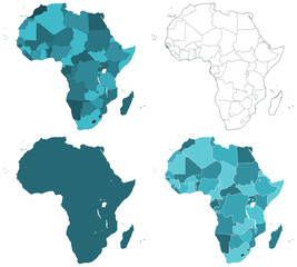 Africa maps