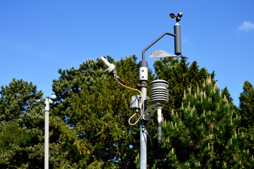 Wetterstation mit Schalenanemometer