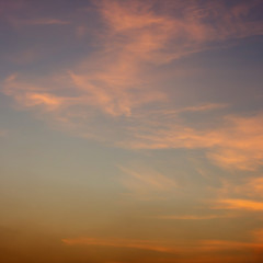 sunset sky