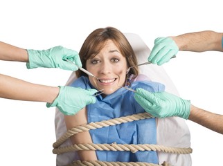 Tied to the dentist