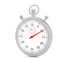 stopwatch 3d illustration