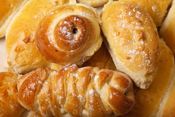 Pies from fancy dough