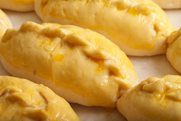 Pies from fancy dough