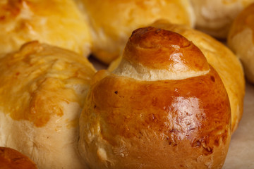 Pies from fancy dough
