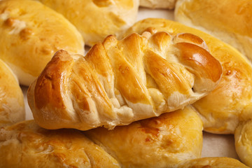 Pies from fancy dough