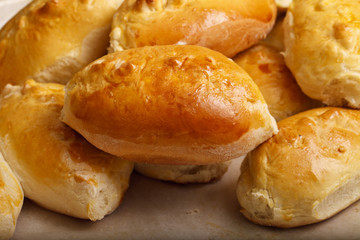 Pies from fancy dough