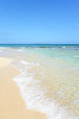 沖縄の美しいビーチ