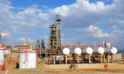 Oil refinery