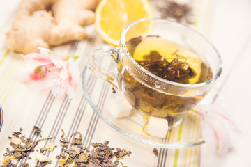 tea with ginger