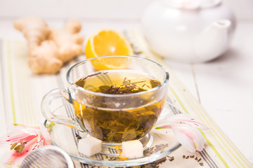 tea with ginger