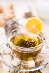 tea with ginger