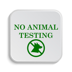 No animal testing icon