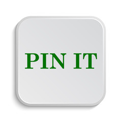Fototapeta premium Pin it icon