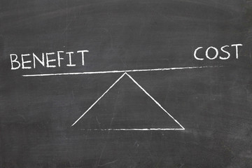 balance between benefit and cost