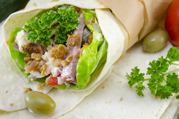 Tortilla sandwich