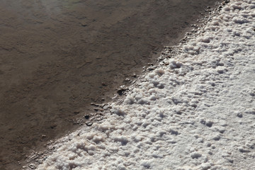 Chott el Djerid (biggest salt lake in north Africa), Tunisia
