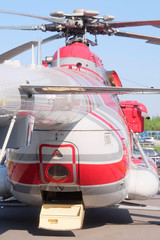 The image of a helicopter