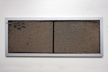 Dirty air conditioner filter