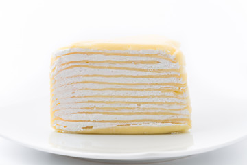 vanilla crape cake