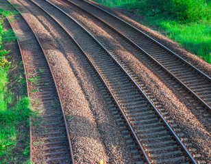 Bahnschienen