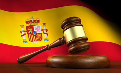 Spain Law And Justice Concept