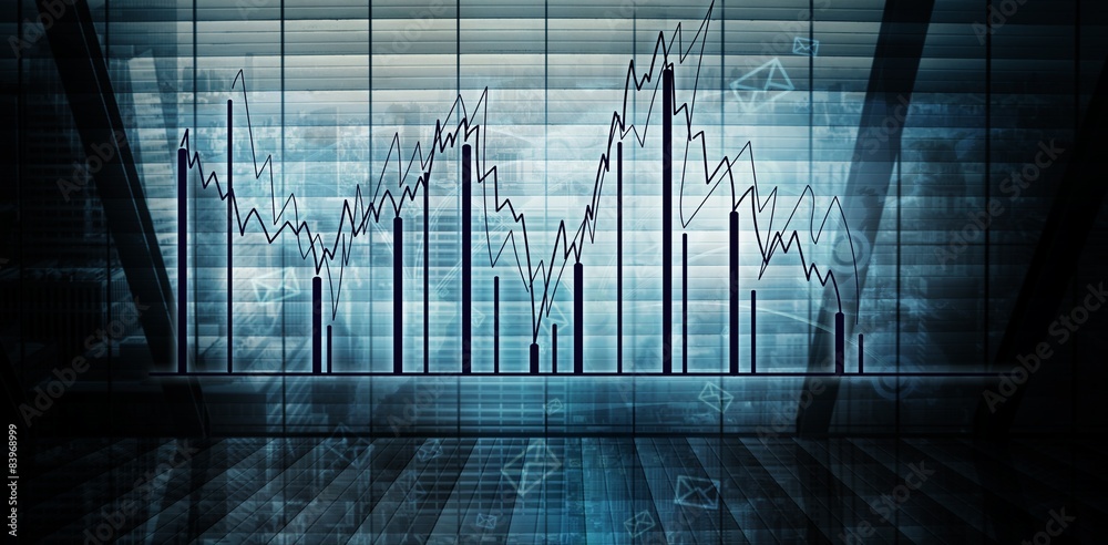 Poster Composite image of graph