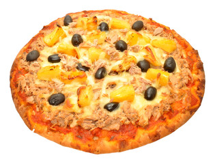 Tuna Fish And Pineapple Pizza