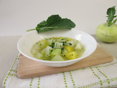 Kohlrabisuppe