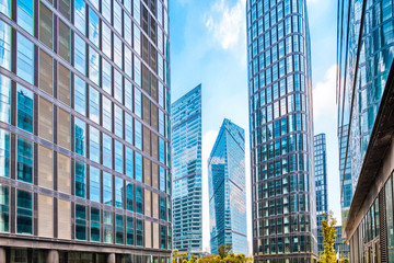 Fototapeta premium skyscrapers in modern city