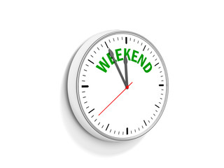 Weekend Clock