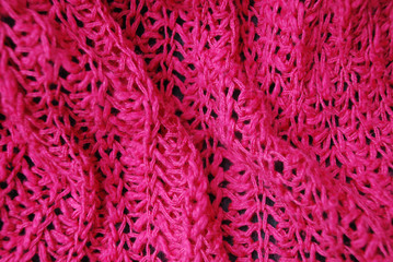 pink knitwear background