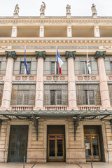 Opera de Nice (1776) - historic monument. France.