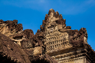 Fototapeta na wymiar Angkor Wat temples in Cambodia