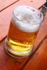Light beer mug