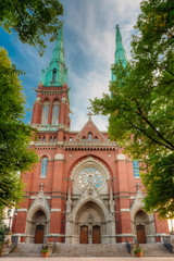 St. Johns Church. Johannes Church -  Famous Landmark In Helsinki