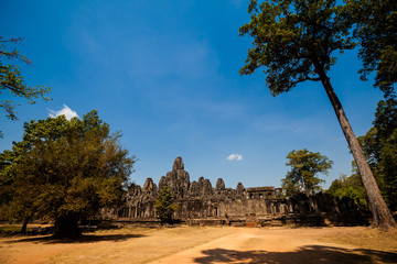 Obraz premium Bayon temple Angkor Thom Cambodia