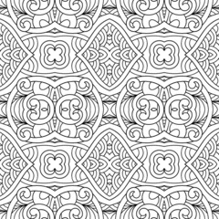 Black and white seamless pattern