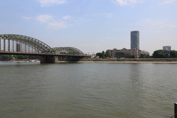 Köln Rheinbrücke Köln Deutz